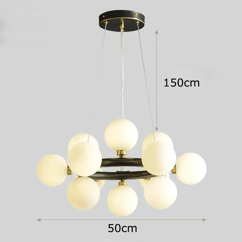 DecorBites™ LED Pendant Chandeliers for Modern Living and Dining Room Lighting