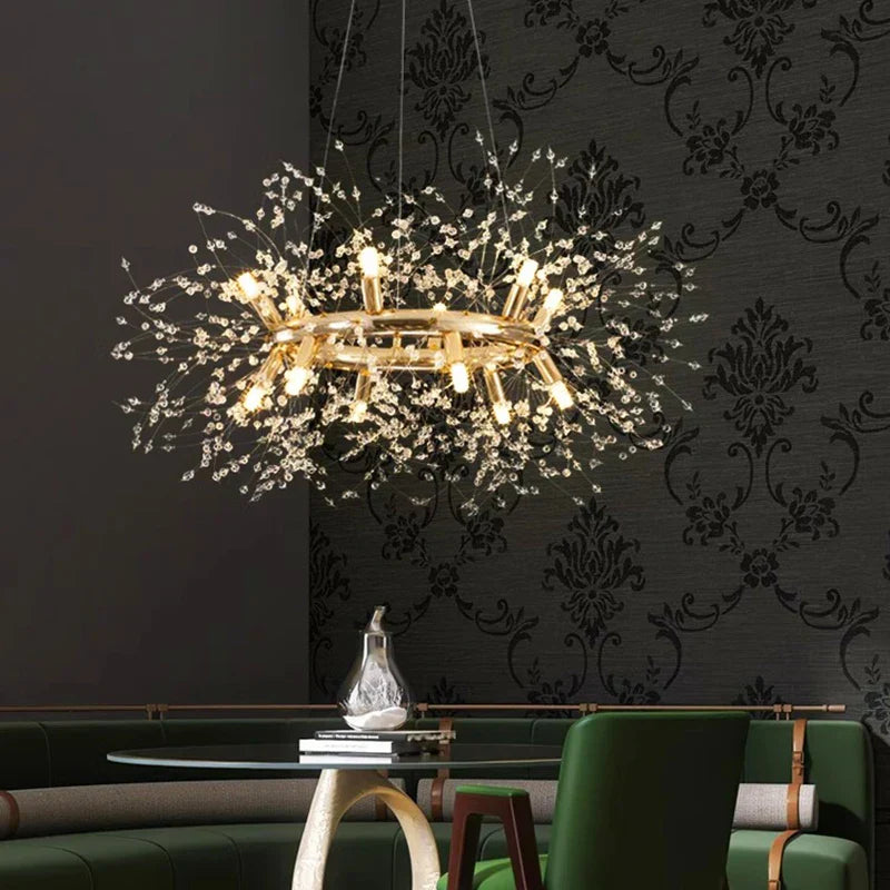DecorBites™ LED Pendant Chandeliers for Modern Living and Dining Room Decor