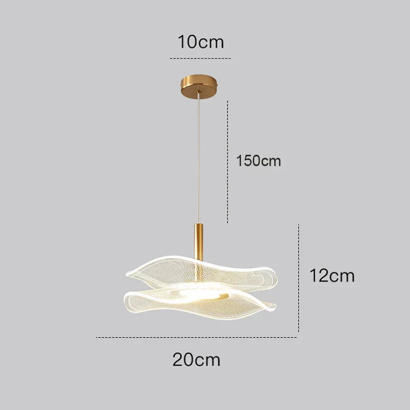 LED Pendant Lamp - Nordic Style Indoor Lighting Fixture for Home Decor