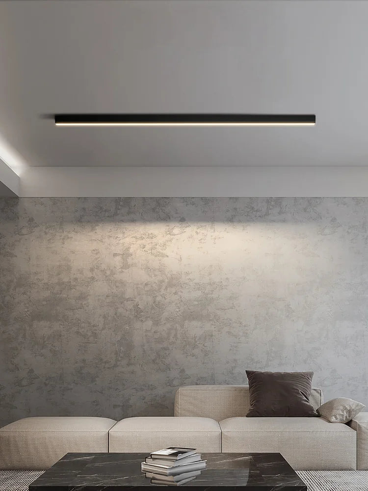 Linear LED Ceiling Light for Living Room Bedroom Aisle Balcony Dining Minimalist Lustre