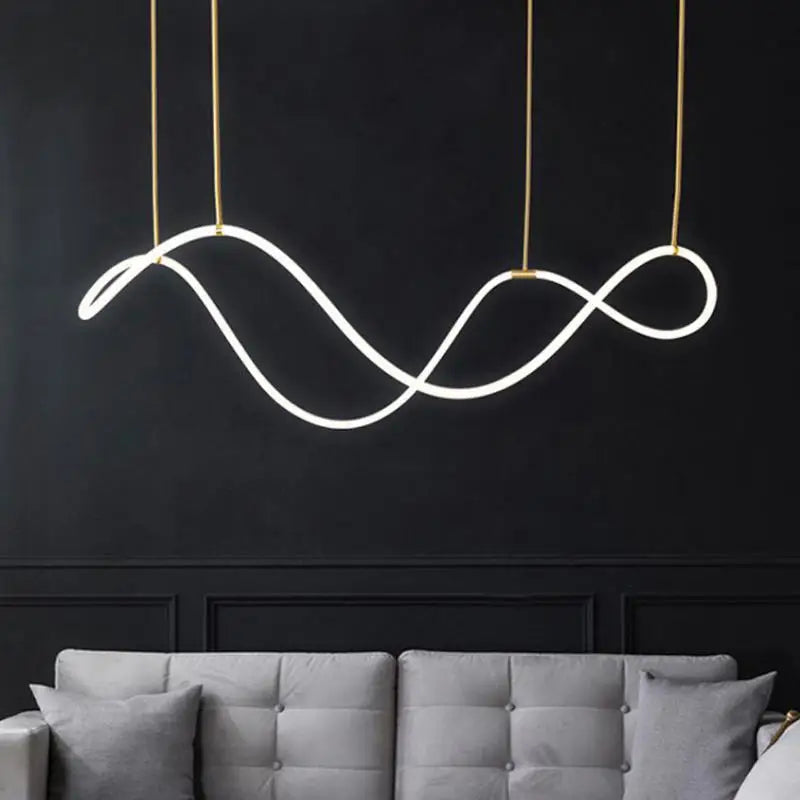 DecorBites™ LED Long Hose Chandelier for Dining Room Kitchen Bar Pendant Lamp