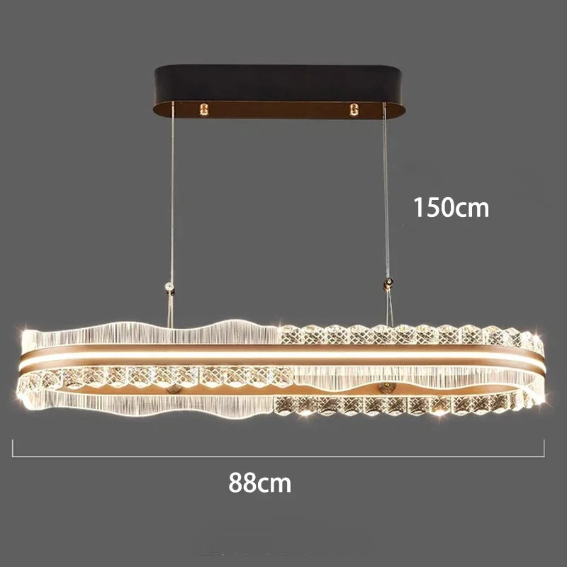 DecorBites™ LED Pendant Chandeliers for Modern Home Decor and Indoor Lighting