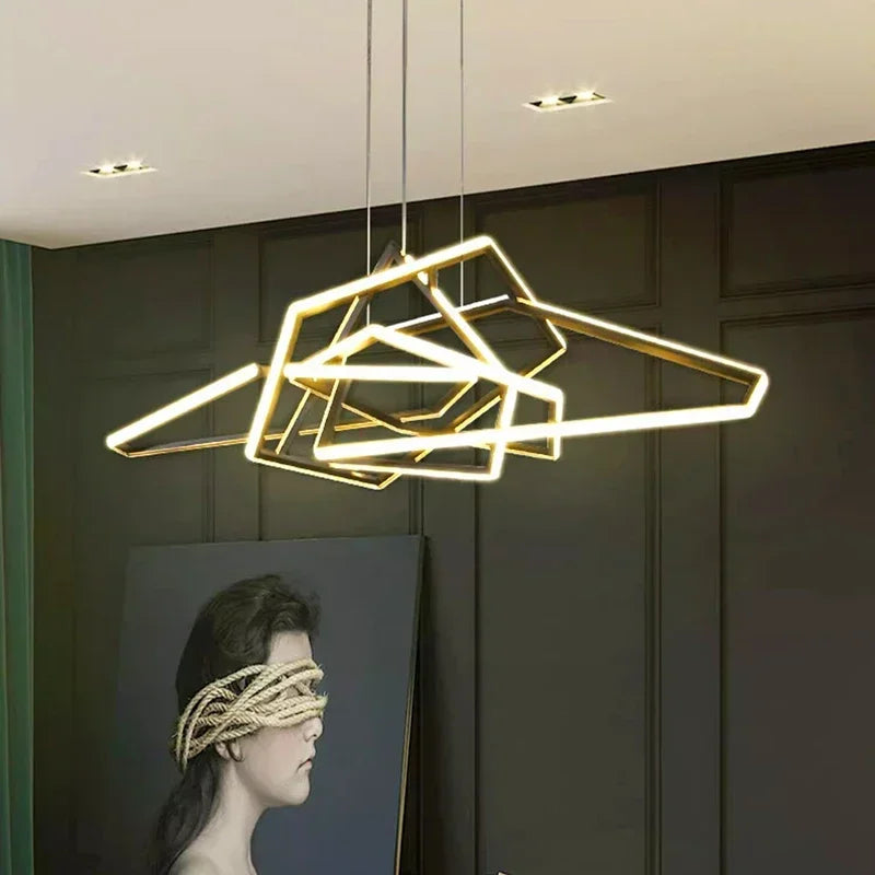 DecorBites™ LED Pendant Chandeliers for Modern Home Decor & Indoor Lighting