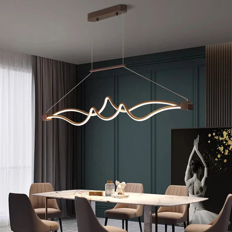 DecorBites™ LED Pendant Chandeliers for Modern Home Decor and Indoor Lighting
