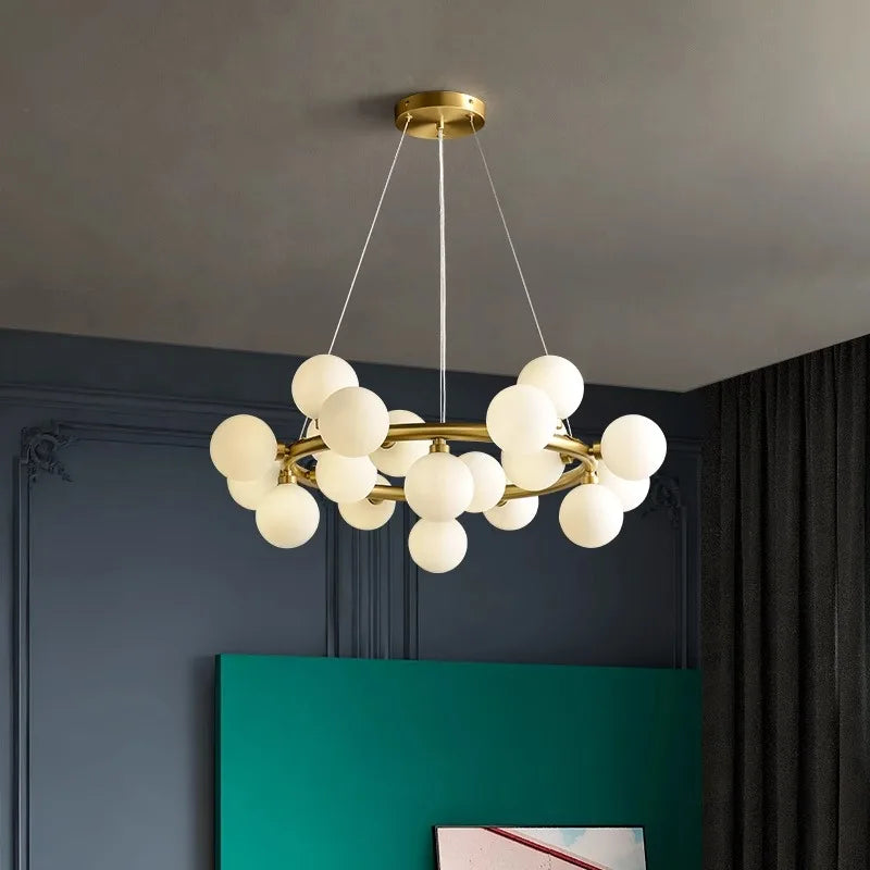 DecorBites™ LED Pendant Chandeliers for Modern Living and Dining Room Lighting