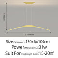 LED Pendant Lamp - Minimalist Hanging Light for Dining Room & Home Decor