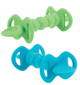 Dipeez Self-Feeding Spoons for Babies, Multicolor, 2 Count