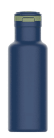 14fl oz Stainless Steel Bottle With Chug Lid, Blue