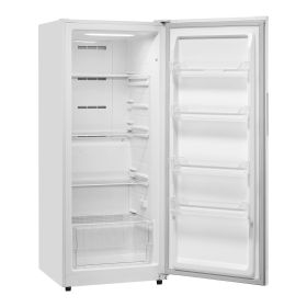 Convertible Freezer/Refrigerator, 14 Cu.Ft Frost Free Upright Freezer with Temp Control Panel, Door Open too Long Alarm, Adjustable Shelves and LED