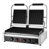 Commercial Panini Grill, 3600W Electric Sandwich Panini Maker, Stainless Steel Double Sandwichs Press with Handle and Temp Control