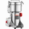 VEVOR 1000g Electric Grain Mill Grinder, High Speed 3000W Commercial Spice Grinders, Stainless Steel Pulverizer Powder Machine