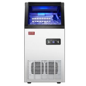 100lbs/24H Commercial Ice Maker, 36 Ice Cubes in 15 Minutes
