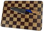 Lena | Checker Cutting Board | Faneema Cutlery