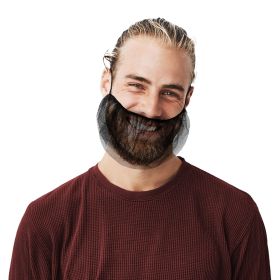 Black Disposable Beard Nets for Men with Beard