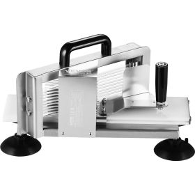 VEVOR Commercial Tomato Slicer, 1/4 inch Tomato Cutter Slicer, Stainless Steel Heavy Duty Tomato Slicer Machine