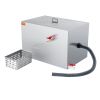 VEVOR Commercial Grease Trap, 40 LBS Grease Interceptor, Side Inlet Interceptor, Under Sink Stainless Steel Grease Trap