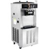 VEVOR Commercial Ice Cream Machine, 34-44 L/H Yield, 3400W 3-Flavor Freestanding Soft Serve Ice Cream Maker, 2 x 9L Stainless Steel Hopper