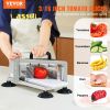 VEVOR Commercial Tomato Slicer, 3/16 inch Tomato Cutter Slicer, Stainless Steel Heavy Duty Tomato Slicer Machine