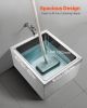 VEVOR Stainless Steel Floor Mop Sink, 22 x 19 x 12 in, 304 Stainless Steel, with 3-in-1 Filter and Wall-Mounted Bracket
