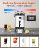Insulated Beverage Dispenser for Hot & Cold Drinks 1.5 Gal Stainless Steel