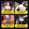 Smoking Gun Edible NONtoxic Bubble Mixture for Cocktail 2x8oz Wood Smoke Infuser and Smoker Machine Accessory Cold Smoke for Drinks Pack of 2 made in