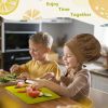 Complete Kids Cooking Set for Ages 4-8 - Real Functional Kitchen Tools with Safety Knives & Baking Accessories