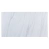 Enapay Marble Top Top & Gray Finish Kitchen Island