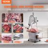 VEVOR Commercial Electric Meat Bandsaw, 1100W Stainless Steel Countertop Bone Sawing Machine, Workbeach 19.3" x 15", 0.16-7.9 Inch Cutting Thickness