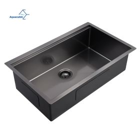 Factory Directly Multi-functional OEM Handmade SUS 304 Stainless Steel Undermount Kitchen Sink Workstation (Thickness: 16 Gauge, size: 3319 Inch BR10)