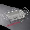Expandable Stainless Steel Kitchen Sink Drain Basket - Adjustable Dish, Bowl & Cutlery Washing Rack with Space-Saving Design, Drains Forks, Knives