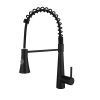 Modern 304 stainless steel pull-out kitchen faucet