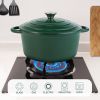Cast iron Dutch POTS can be used for cooking, baking and refrigeration.
