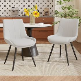 The bar chair is used in the kitchen island, dining room (Color: White)