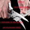"German Stainless Steel Kitchen Scissors - Heavy Duty Detachable Poultry Shears for Chicken/Fish/Meat"