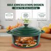 Cast iron Dutch POTS can be used for cooking, baking and refrigeration.