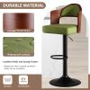 This bar stool set consists of 2 pieces. You can freely place the stools in any setting, such as bars, kitchen islands, restaurants, counters