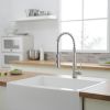 Modern 304 stainless steel pull-out kitchen faucet