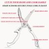 "German Stainless Steel Kitchen Scissors - Heavy Duty Detachable Poultry Shears for Chicken/Fish/Meat"
