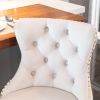 Furniture,Golden Swivel Velvet Barstools Adjusatble Seat Height from 25-33 Inch