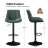 High bar stools are suitable for modern-style kitchen islands, home bars or coffee areas