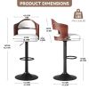 This bar stool set consists of 2 pieces. You can freely place the stools in any setting, such as bars, kitchen islands, restaurants, counters