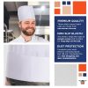 White Chef Hats in Bulk
