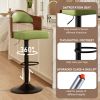 This bar stool set consists of 2 pieces. You can freely place the stools in any setting, such as bars, kitchen islands, restaurants, counters