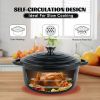 Cast iron Dutch POTS can be used for cooking, baking and refrigeration.