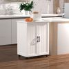 Kitchen Island on Wheels with Storage Cabinet Kitchen Cart , Small Portable Islands for Kitchen