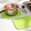 Multifunctional And Durable Silicone Round Non-slip Heat-resistant Mat; Coaster Mat; Placemat; Pot Mat; Table Mat